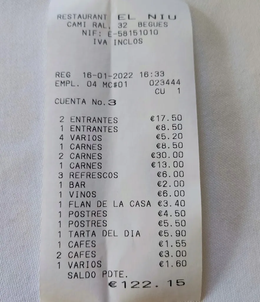 Menu_Restaurant El Niu_Begues_image_3