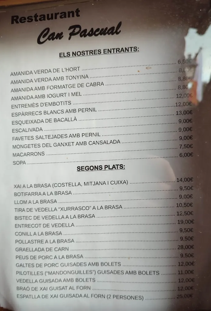 Menu_Can Pasqual_Brull El_immagine_2