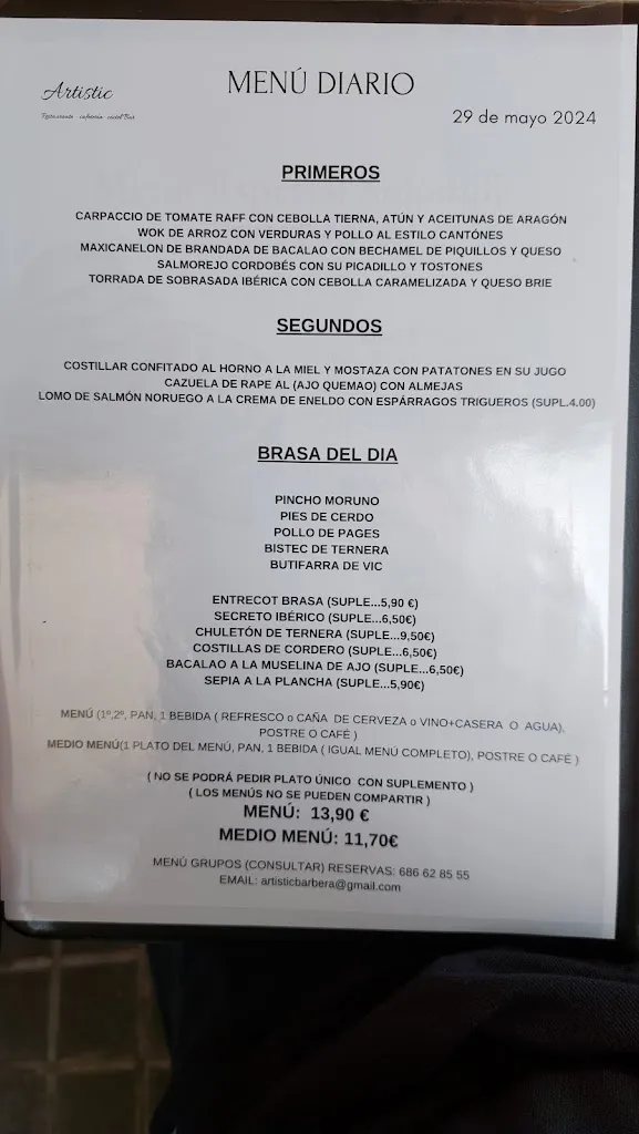 Menu_Artistic_Barberà del Vallès_immagine_3