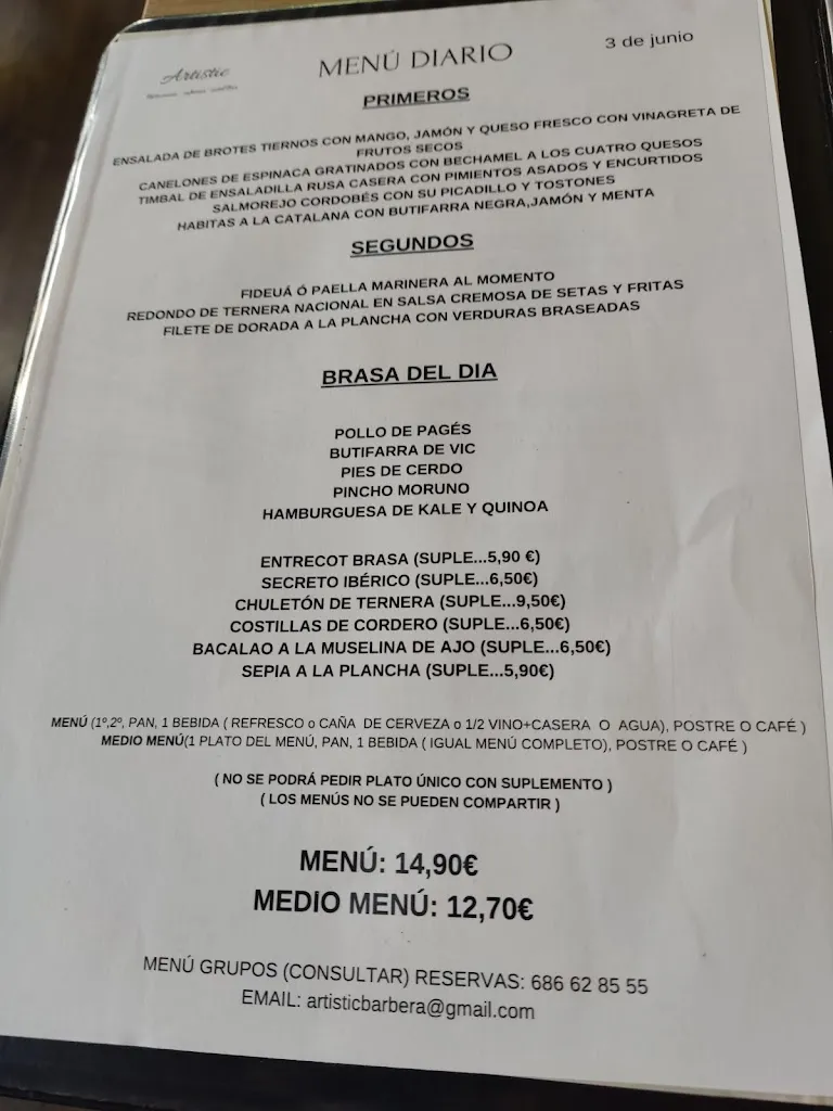 Menu_Artistic_Barberà del Vallès_immagine_4