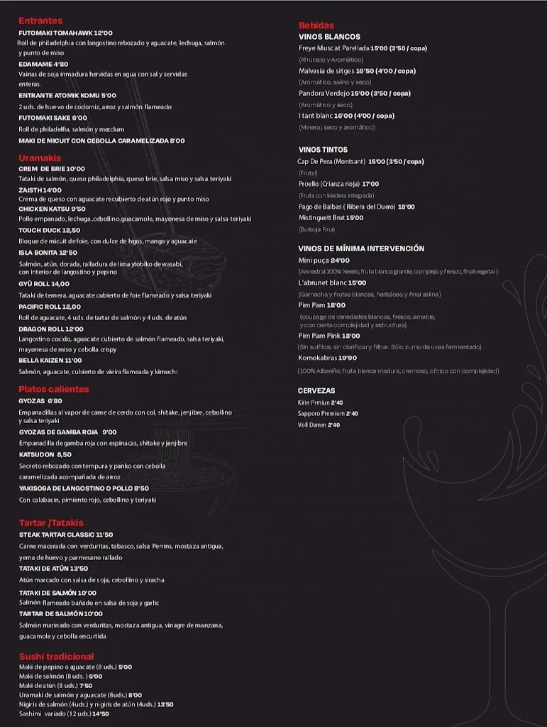 Menu_Komū restaurante_Barberà del Vallès_image_1