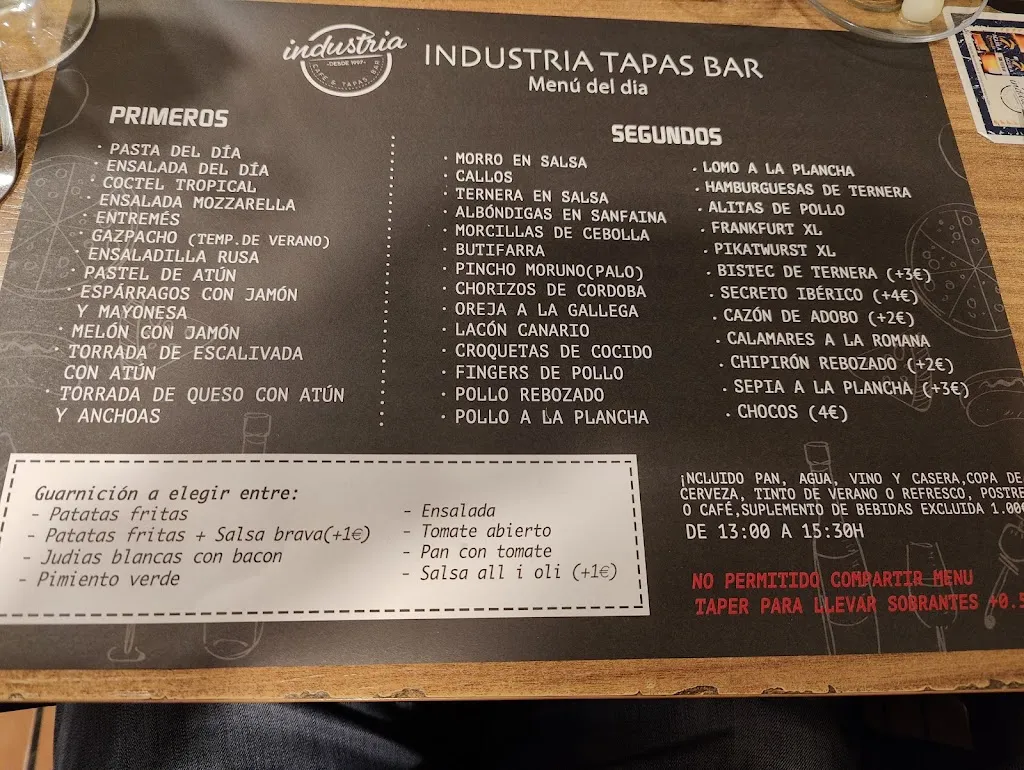 Menu_CERVESERIA INDÚSTRIA_Barberà del Vallès_image_1