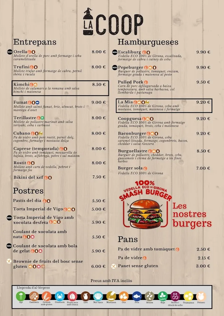 Menu_La COOP_Barberà del Vallès_image_1