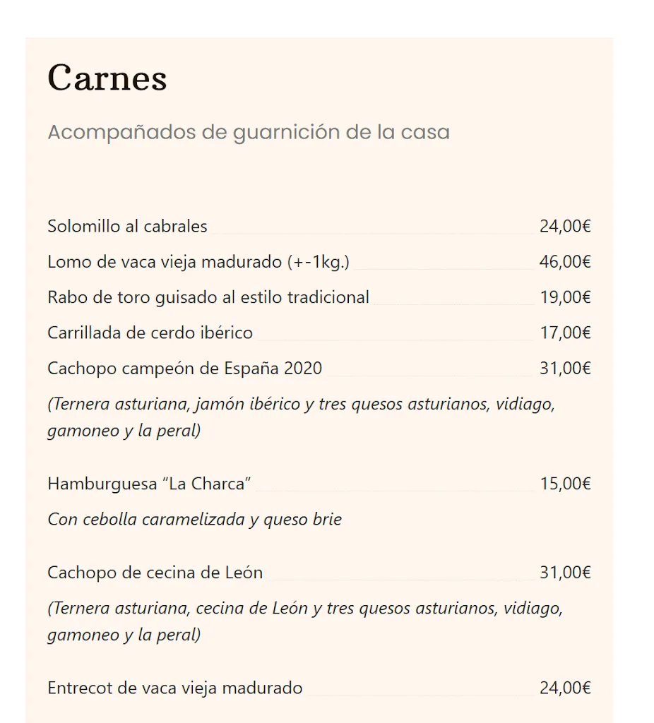 Menu_La Charca Taberna_Amés_image_3