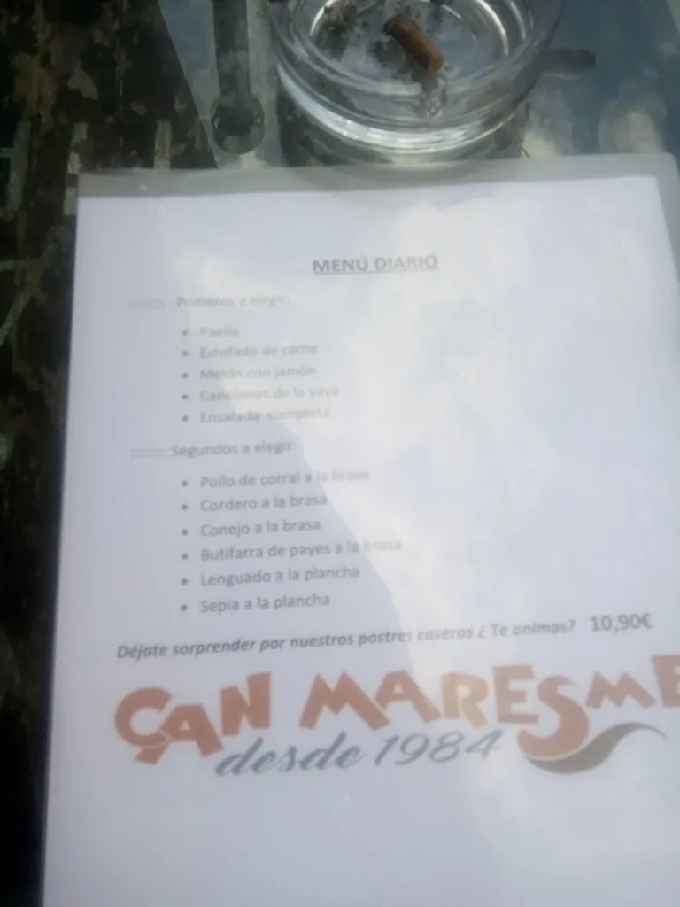Menu_Can Maresme_Barberà del Vallès_image_3
