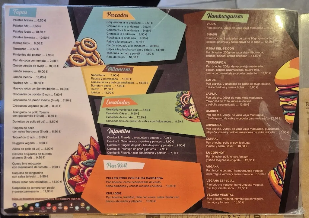 Menu_AM BAR_Barberà del Vallès_image_2