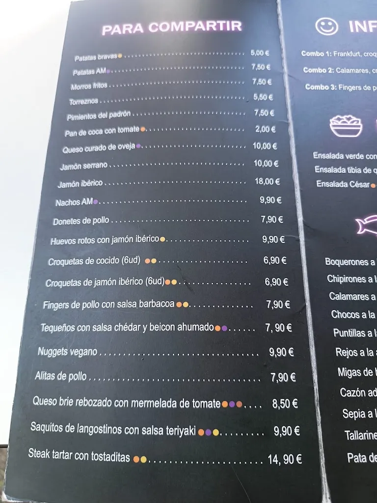 Menu_AM BAR_Barberà del Vallès_image_4