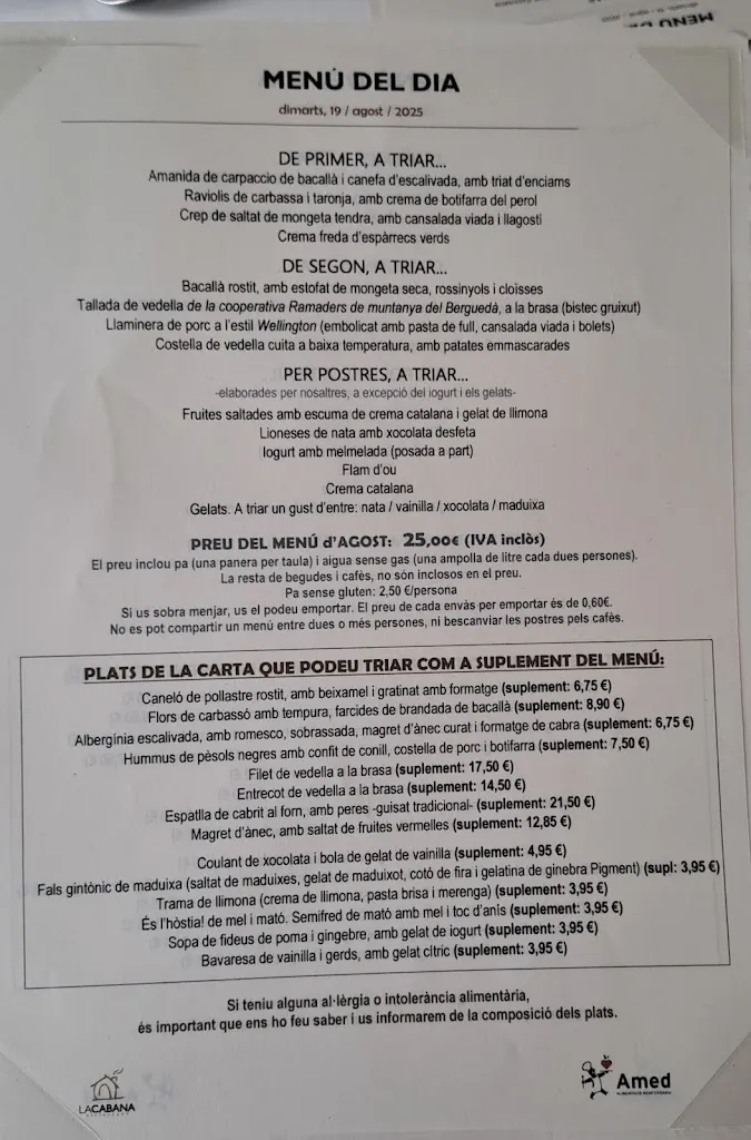 Menu_Restaurant La Cabana Berga_Berga_image_3