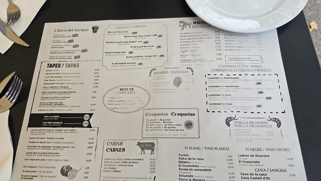 Menu_Restaurant El Rincón Gallego_Berga_image_1