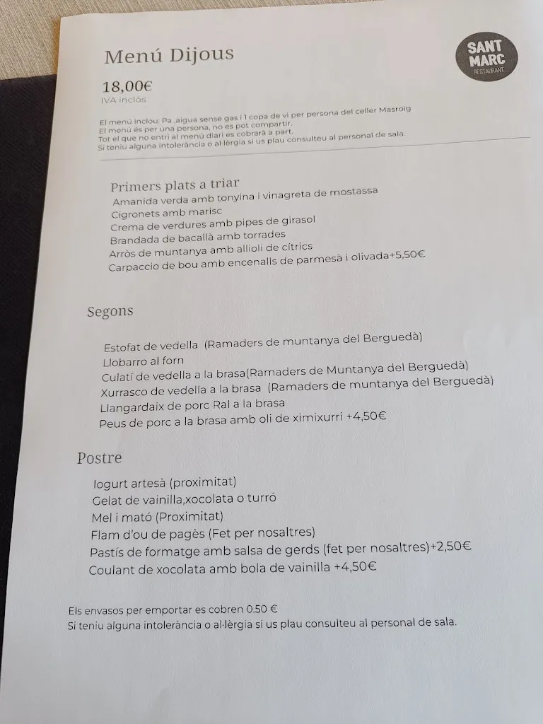 Menu_Restaurant Sant Marc_Berga_image_2