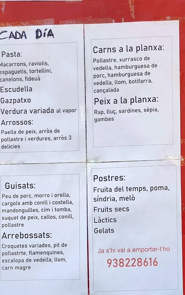 Menu_Restaurant Il Pomodoro_Berga_image_1