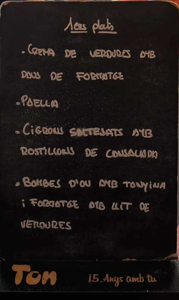 Menu_Restaurant Cal Ton_Berga_image_1