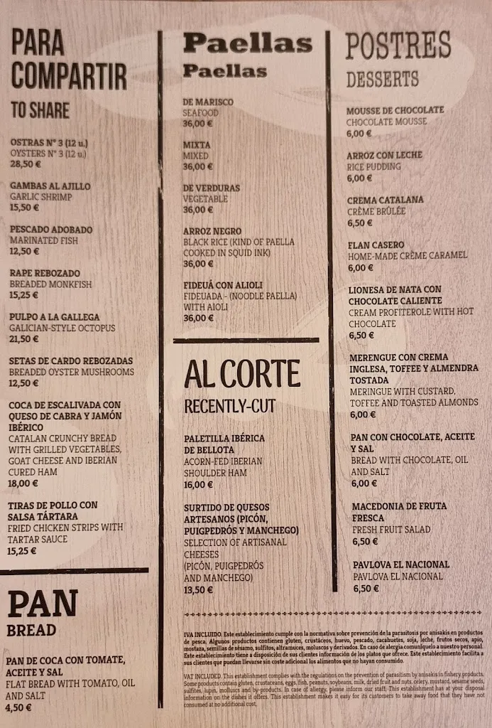 Menu_El Nacional Barcelona_Barcelona_image_4