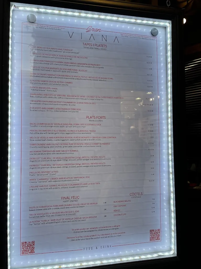 Menu_Viana Barcelona_Barcelona_image_4