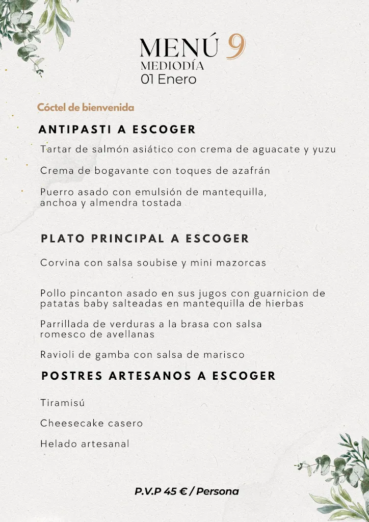 Menü_Nine Barcelona_Barcelona_Bild_1