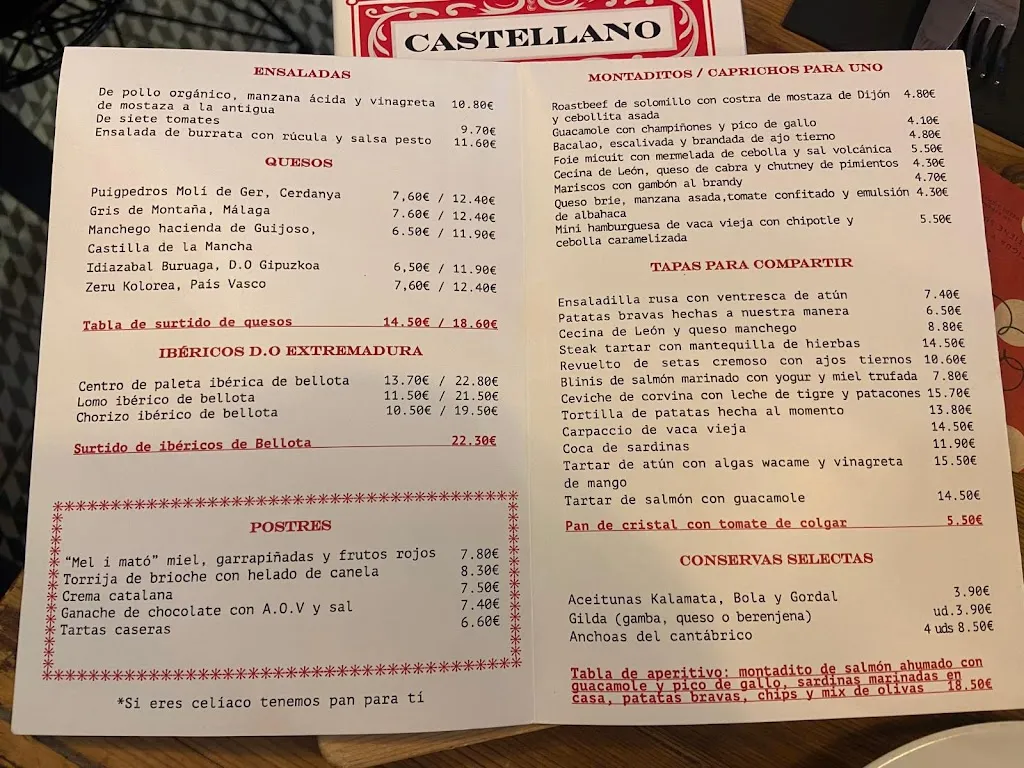 Menü_Casa Lolea Barcelona_Barcelona_Bild_1