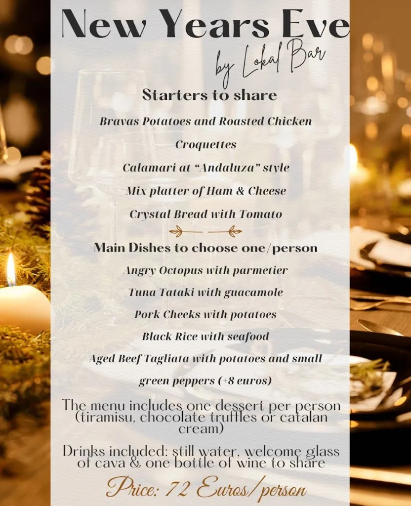 Menu_LOKAL BAR_Barcelona_image_1