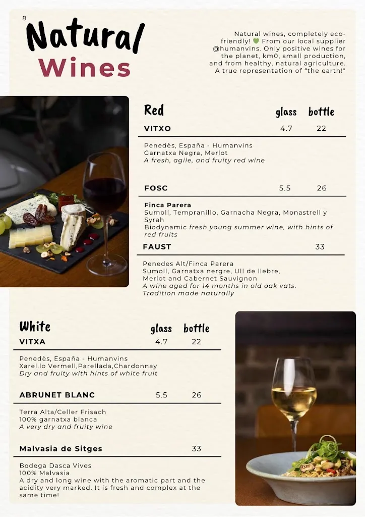 Menu_Faire Tapas & Wine_Barcelona_image_2