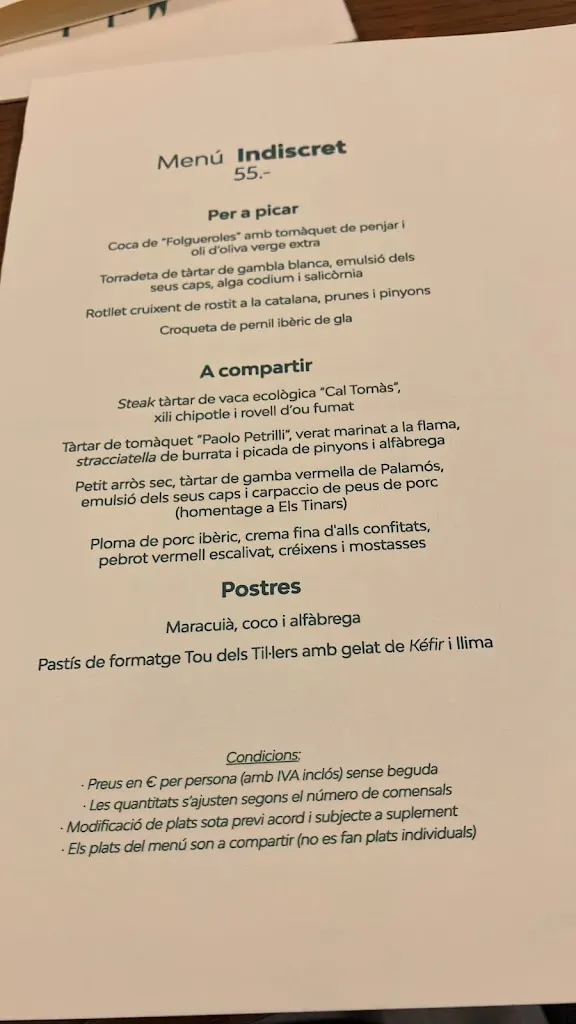 Menu_Maleducat l Restaurante Eixample Barcelona_Barcelona_image_1