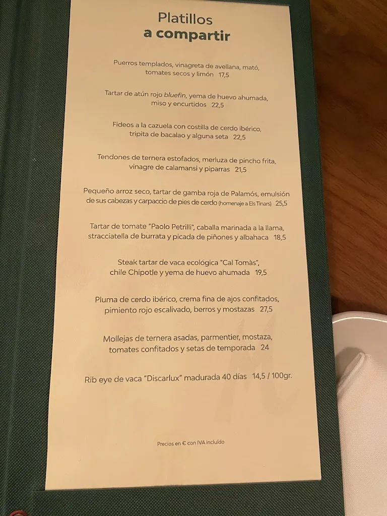 Menu_Maleducat l Restaurante Eixample Barcelona_Barcelona_image_2