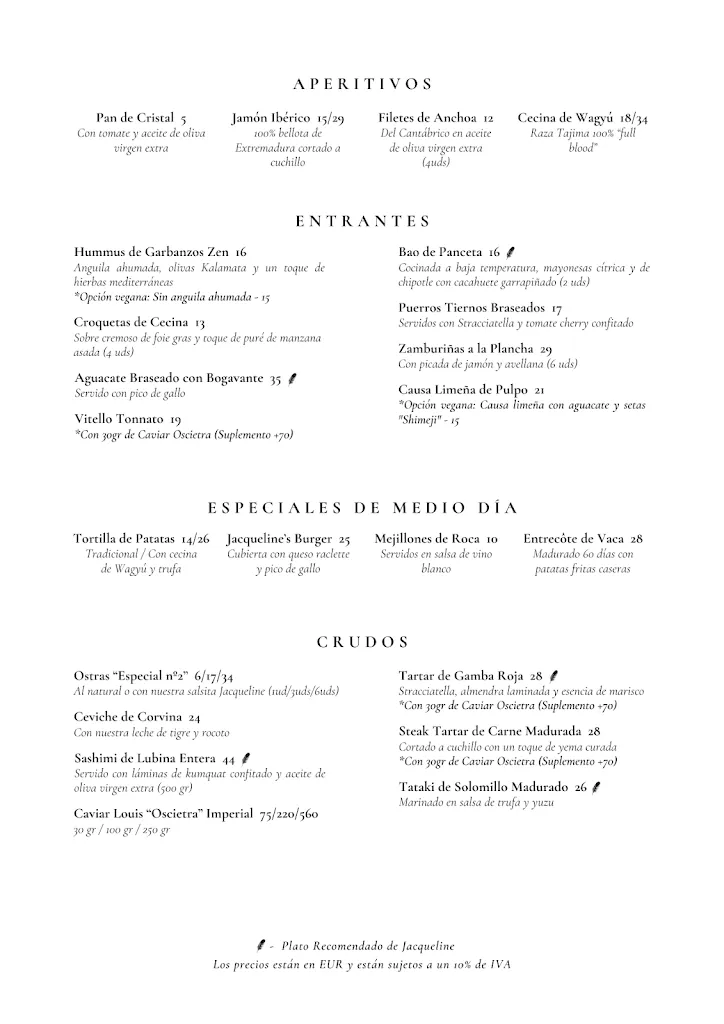 Menu_Jacqueline Barcelona_Barcelona_immagine_2