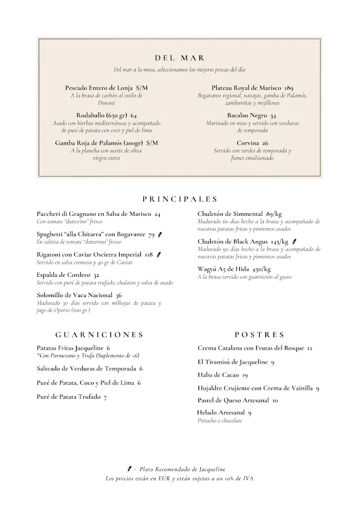 Menu_Jacqueline Barcelona_Barcelona_immagine_3