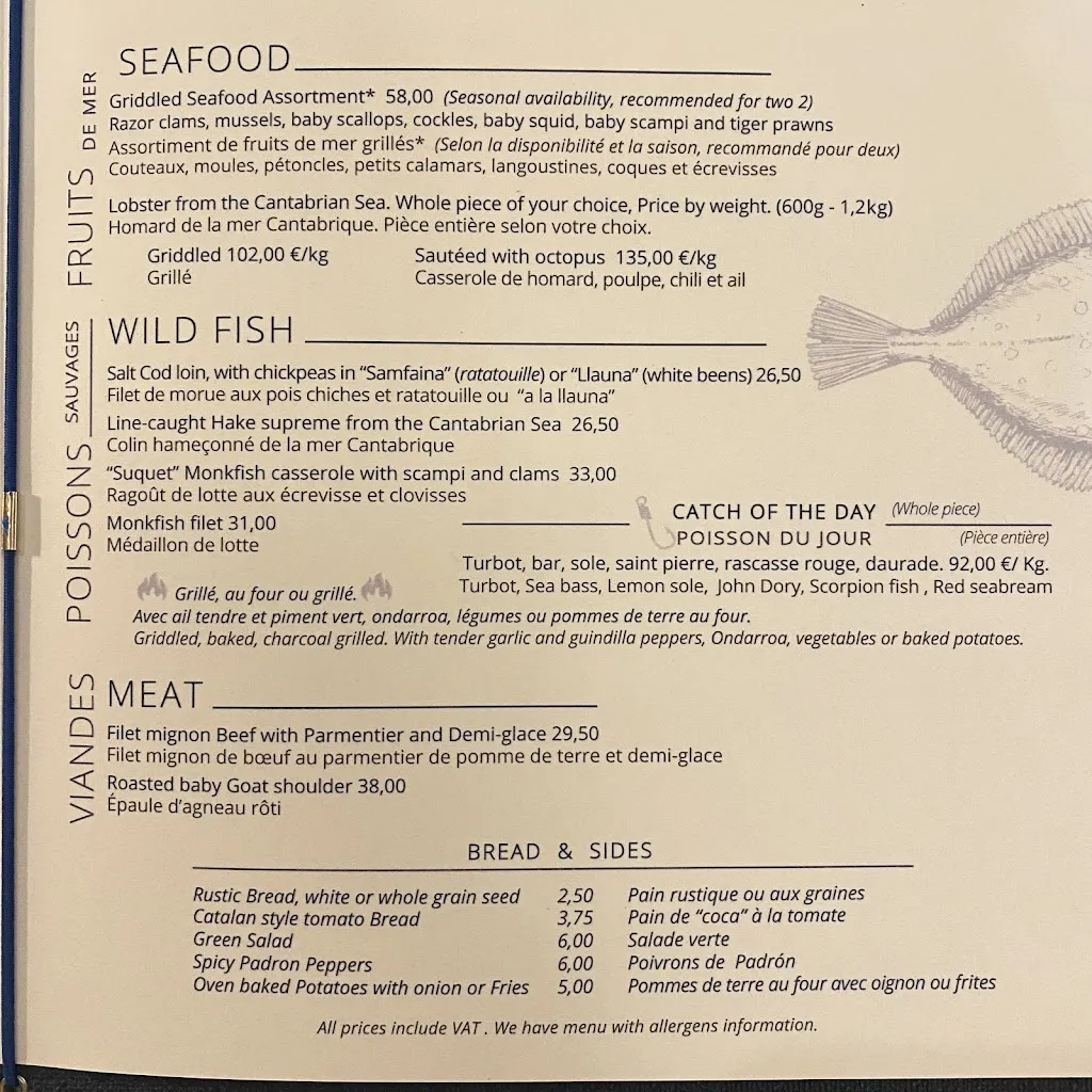 Menu_Carballeira Restaurant Barcelona_Barcelona_image_2