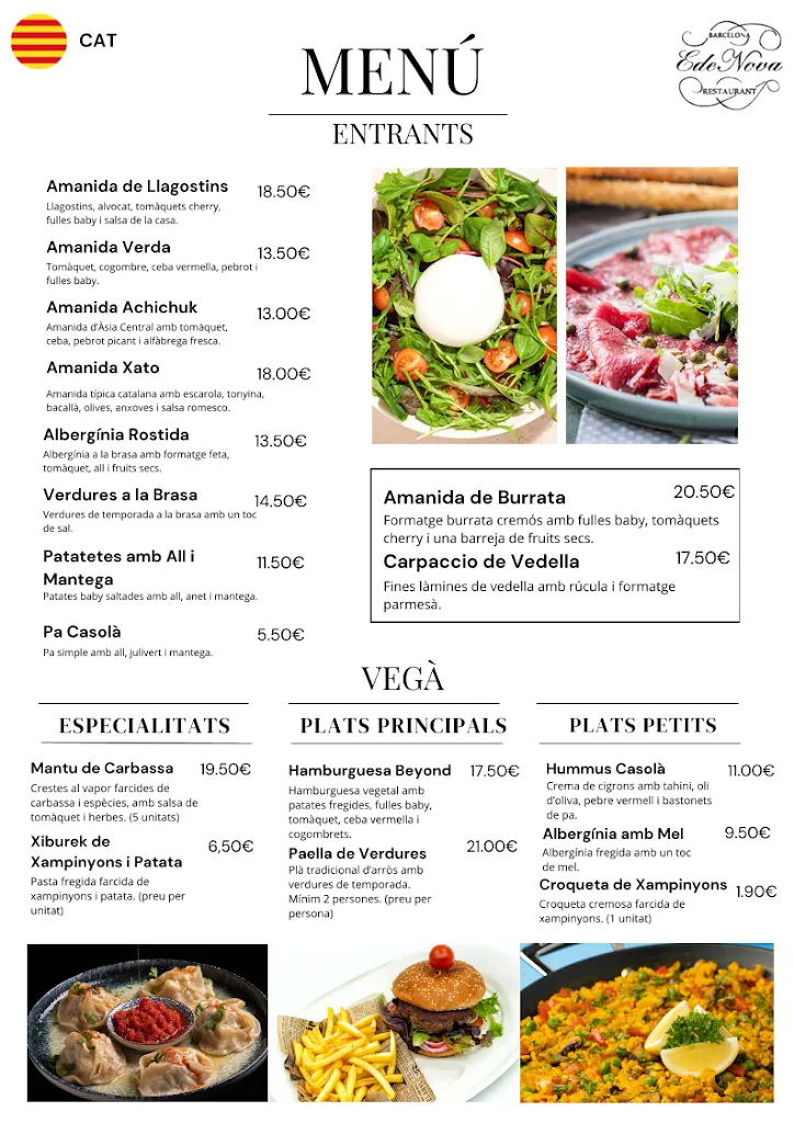 EdeNova Restaurant Barcelona_Barcelona_menu_image_1
