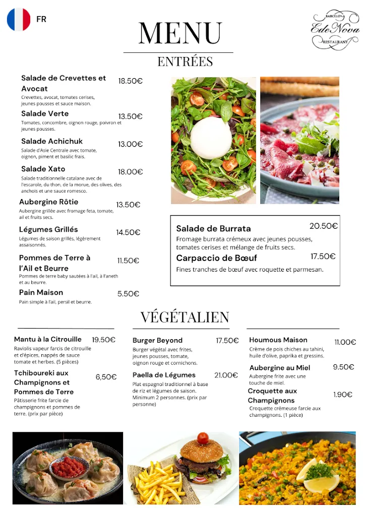 Menu_EdeNova Restaurant Barcelona_Barcelona_image_3