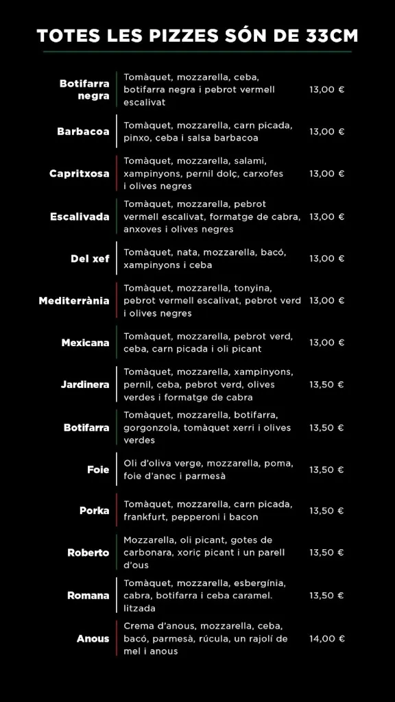 Menu_PIZZA ROMA_Bigues i Riells_image_1