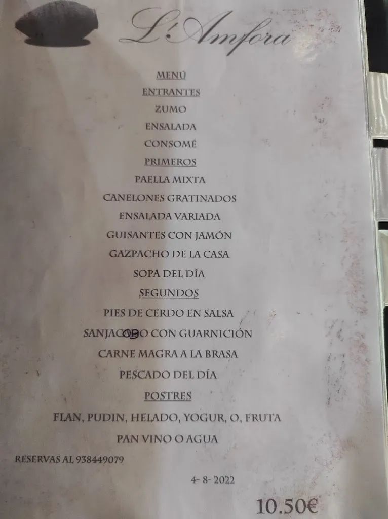 Menu_L'Àmfora Restaurant_Bigues i Riells_image_1