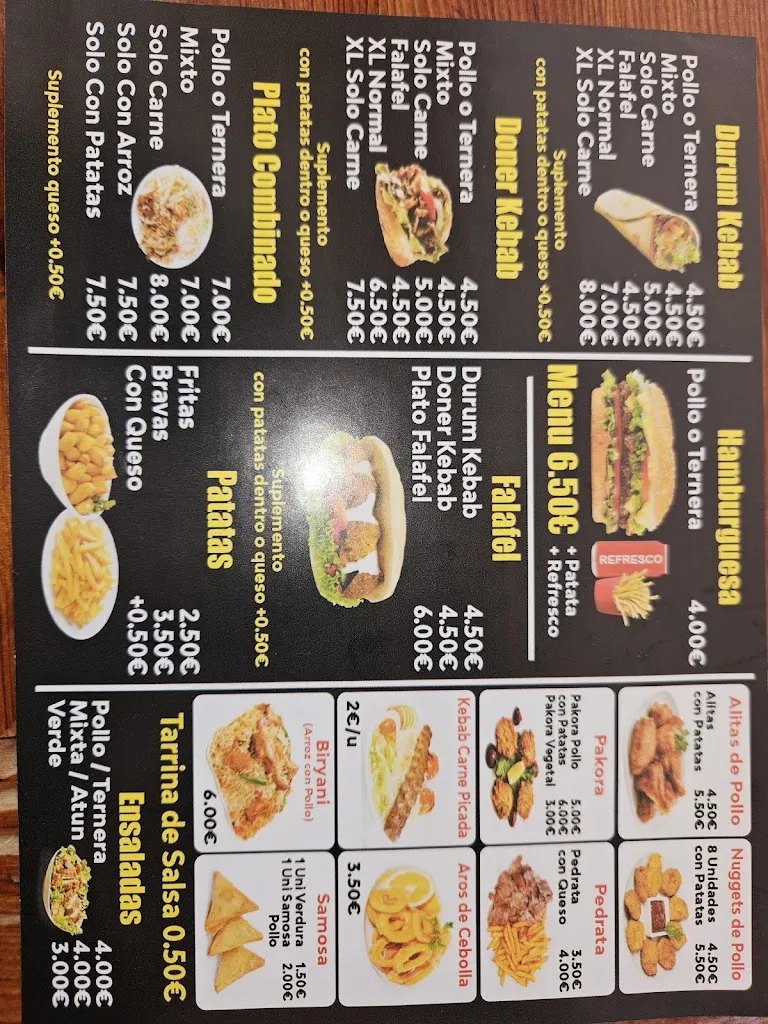 Menu_bigues Döner Kebab_Bigues i Riells_image_1