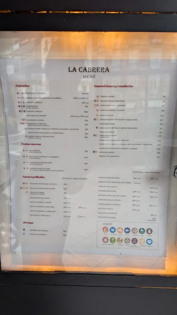 Menu_La Cabrera Madrid_Cabrera dAnoia_image_2