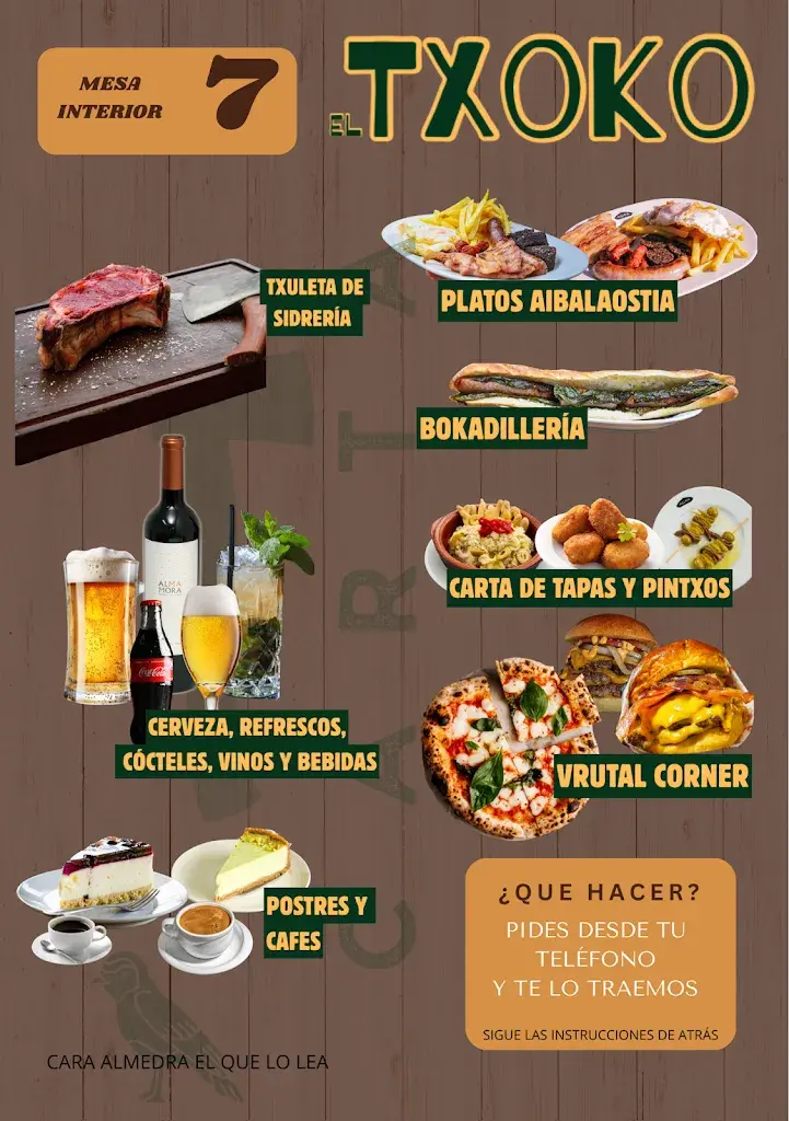 Menu_El Txoko de Aupa_Cabrera de Mar_image_1