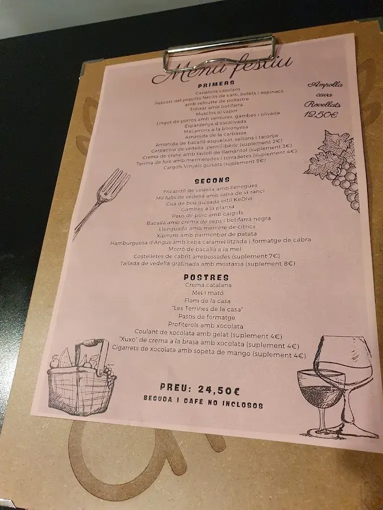 Menu_Ke divi! - Restaurant_Calaf_image_1