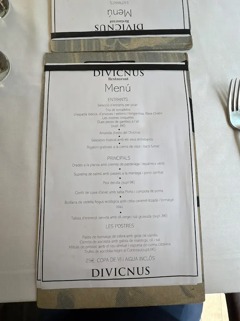 Menu_Restaurant Divicnus_Calldetenes_immagine_2