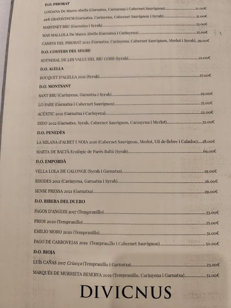 Menu_Restaurant Divicnus_Calldetenes_immagine_4