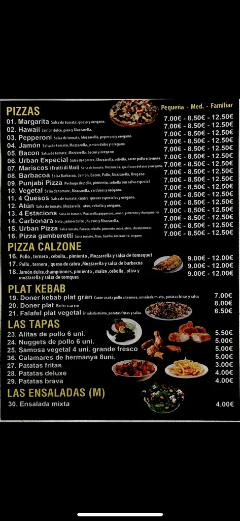 Menu_Urban Eats Pizza_Calldetenes_image_1
