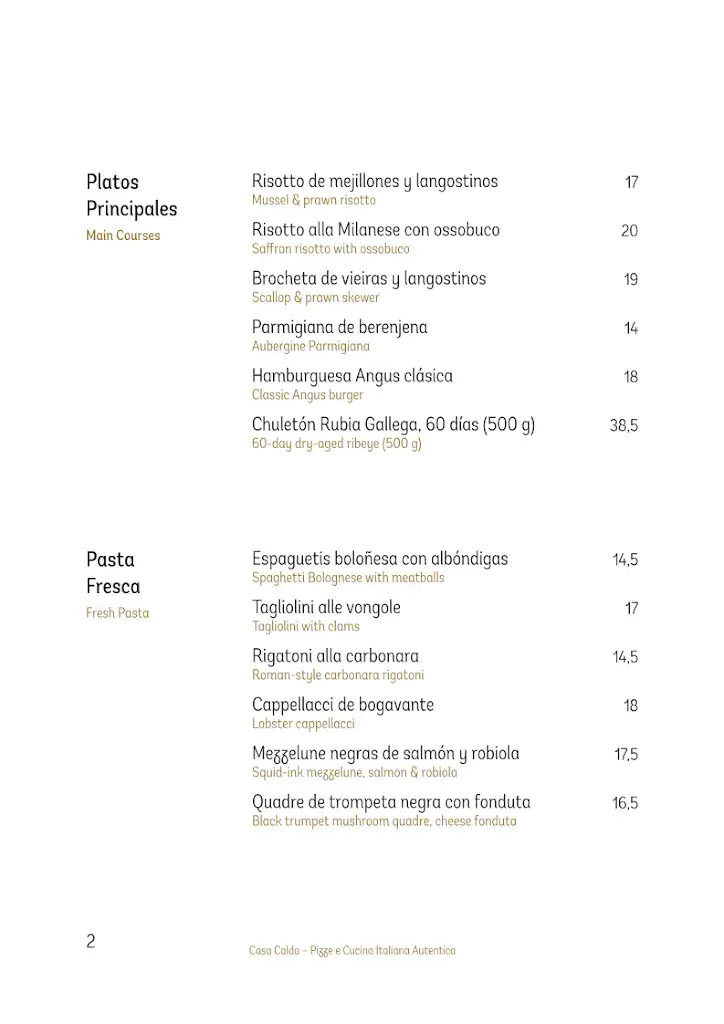 Menu_Casa Calda - Ristorante & Pizzeria_Caldes dEstrac_image_1