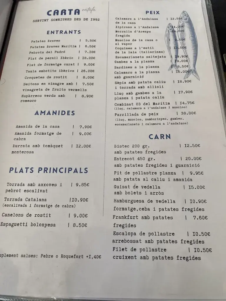 Menu_Restaurant Maritim_Calella_image_3