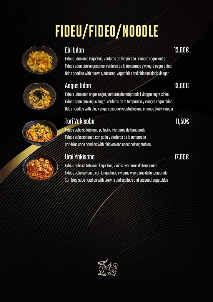 Menu_Kirin Restaurant_Calella_immagine_2