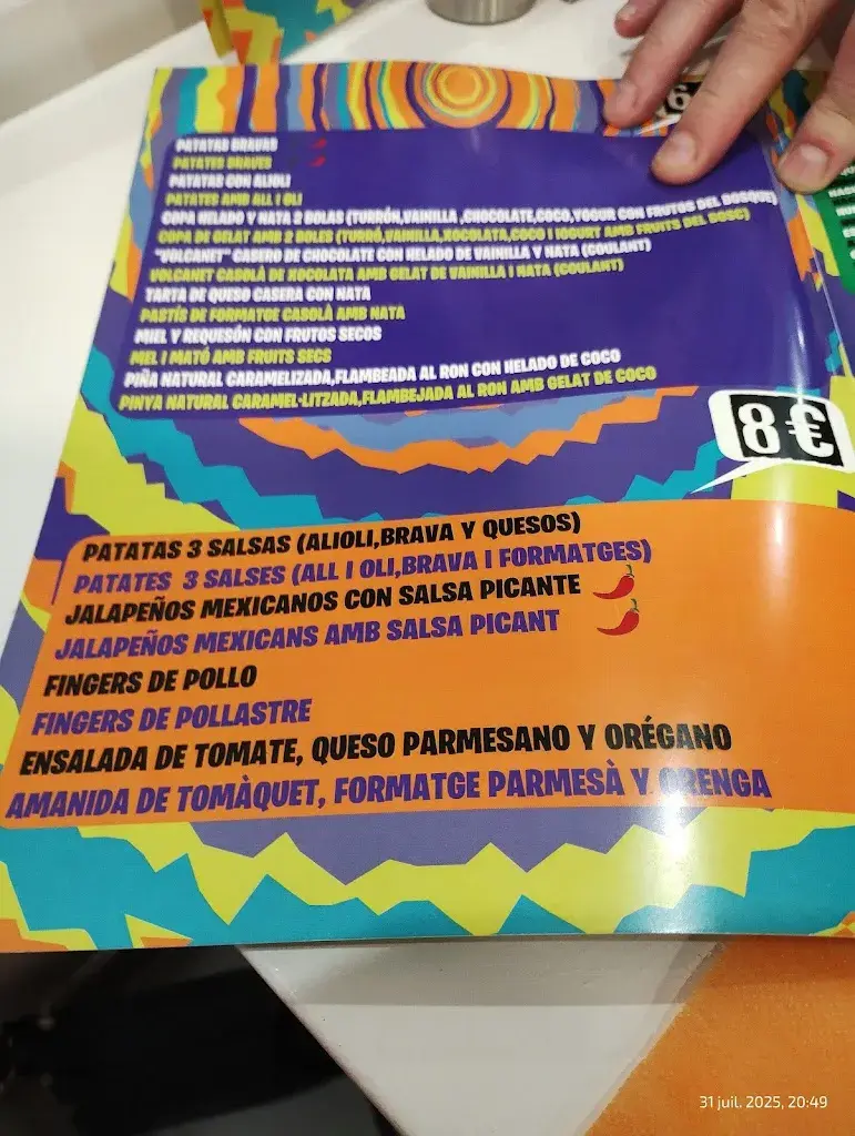 Menu_RESTAURANT KAOTIK_Calella_image_1