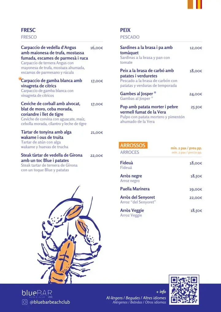 Menu_𝗕𝗟𝗨𝗘 𝗕𝗔𝗥 𝗕𝗘𝗔𝗖𝗛 𝗖𝗟𝗨𝗕 | 𝗖𝗔𝗟𝗘𝗟𝗟𝗔 | Restaurante en la playa_Calella_image_3