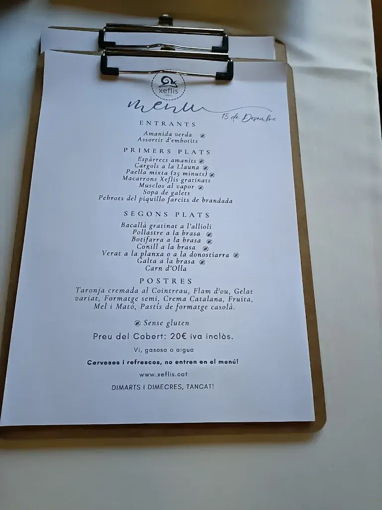 Menu_Restaurant Xeflis_Cabrils_immagine_4