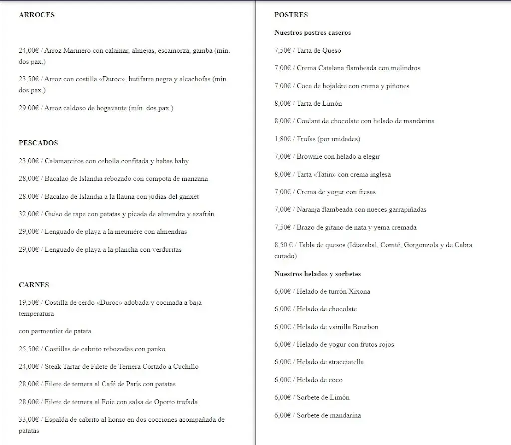 Menu_Hostal de la Plaça_Cabrils_immagine_1