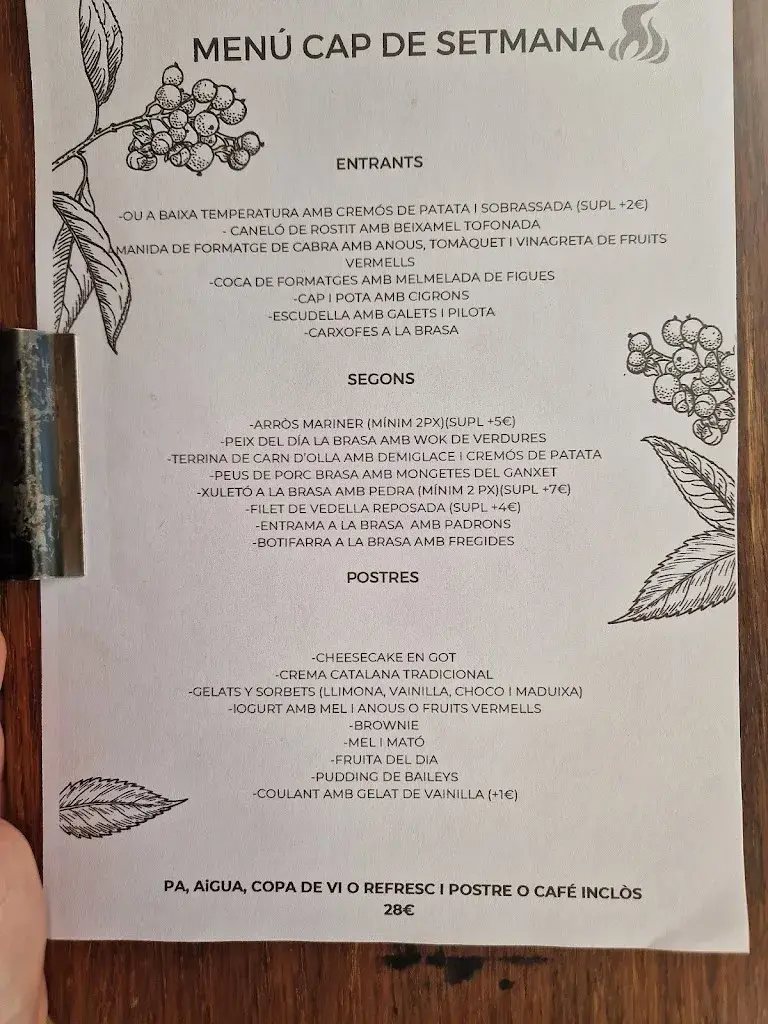 Menu_Nou Gras Restaurant_Cabrils_immagine_3