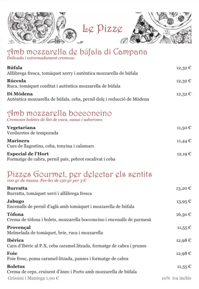 Menu_La Pizzeria de l'Hort_Cabrils_image_old_2