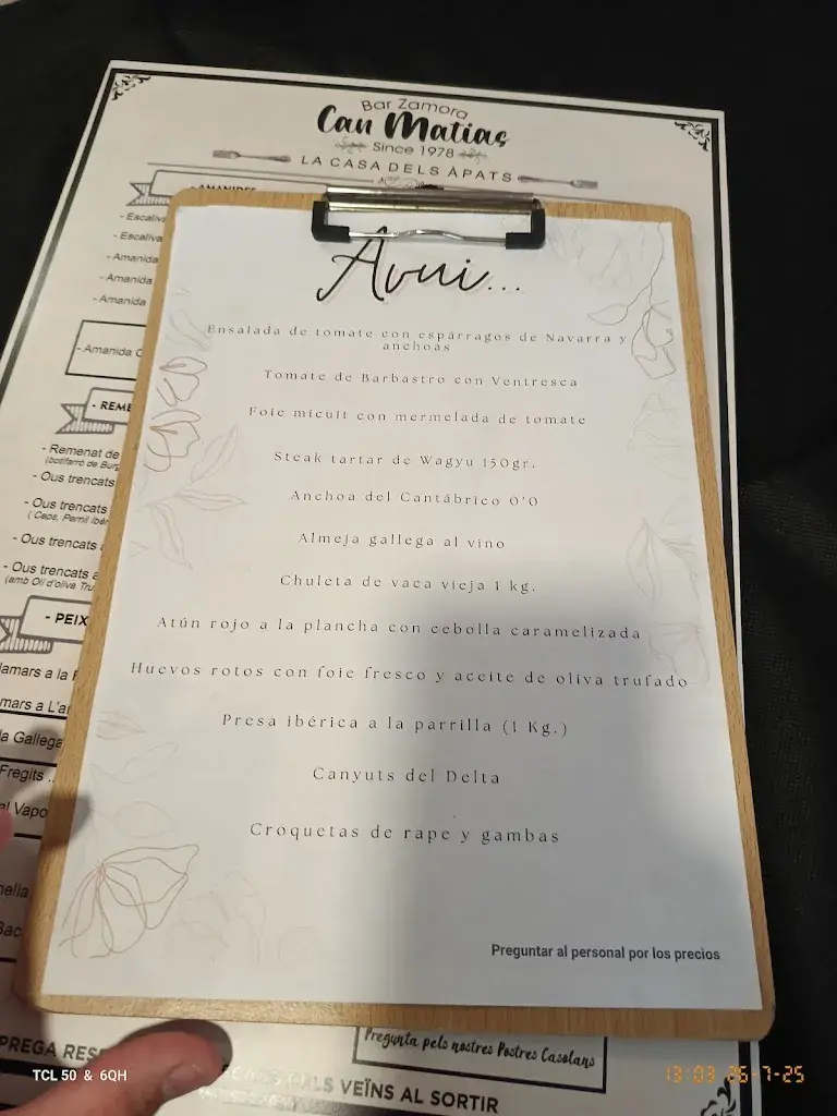 Menu_Can Matías Bar Zamora_Cabrils_image_2