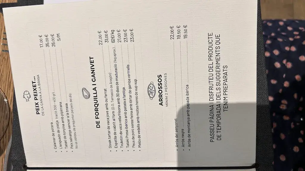 Menu_Verdaguer Vilassar_Cabrils_image_2