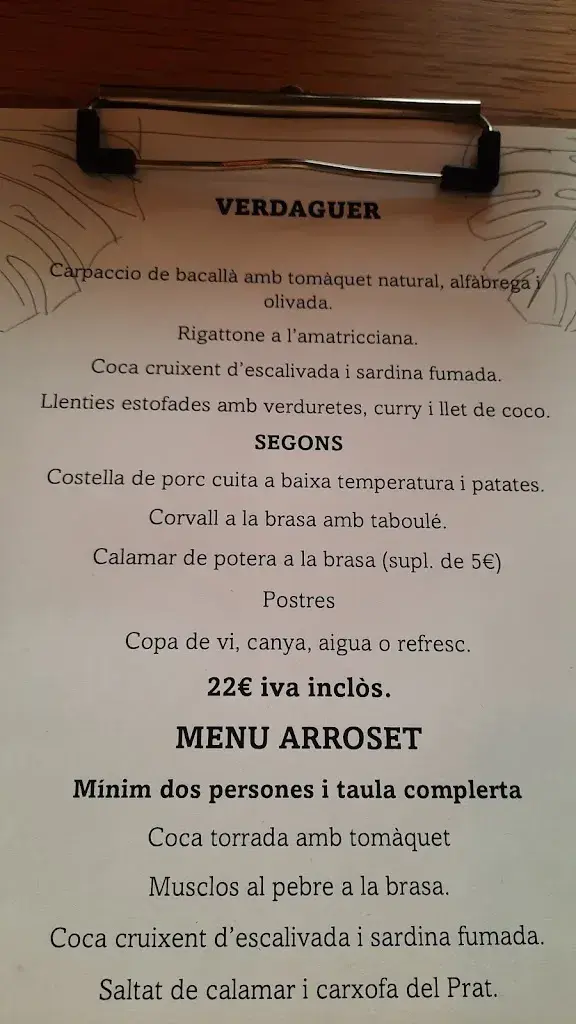 Menu_Verdaguer Vilassar_Cabrils_image_4